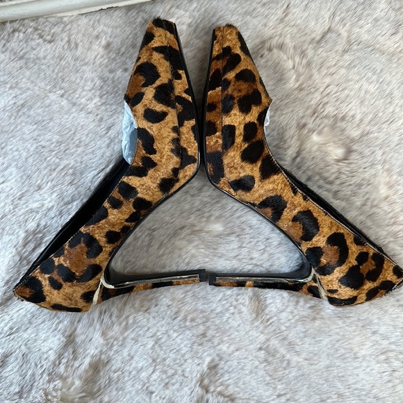 DKNY | Camel Leopard Lexi Pointy Toe Platform Pump - Picture 5 of 15